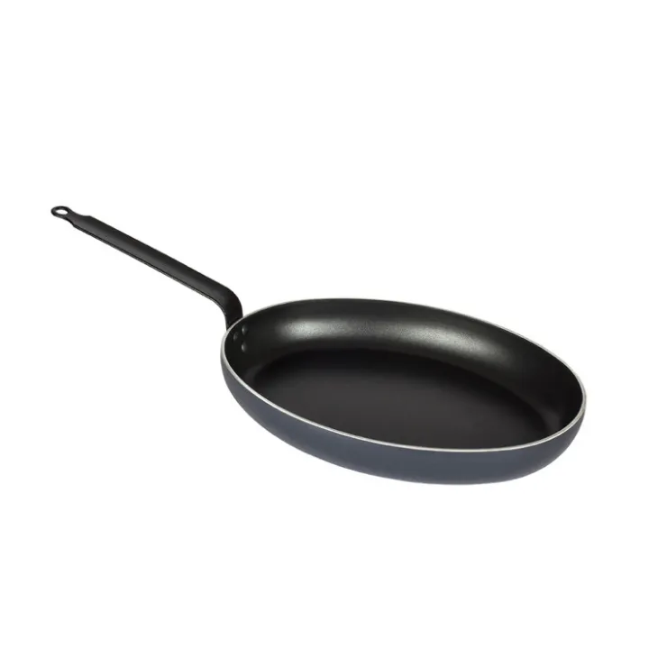Chef poêle ovale anti-adhérente 40 cm-Cerf Dellier Best