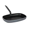 Chef poêle rectangulaire anti-adhérente 38 x 26 cm-Cerf Dellier New