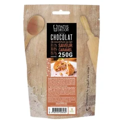 Chocolat au Lait saveur Caramel 31,1 % Barry 250 g-Cerf Dellier Sale