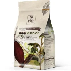 Chocolat de Couverture Noir Origine Venezuela 72 % 1 Kg-Cerf Dellier Online