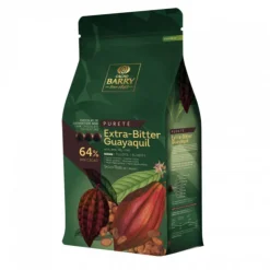 Chocolat de Couverture Noir Extra Bitter Guayaquil 64 % 5 Kg-Cerf Dellier