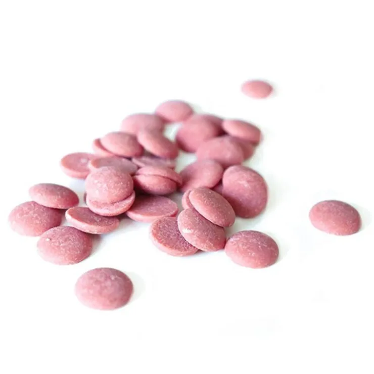 Chocolat de couverture Ruby 47,3 % Barry 250 g-Cerf Dellier New
