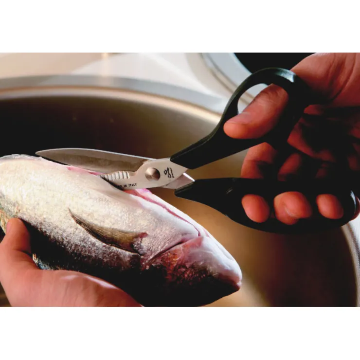 Ciseaux à poissons 18 cm-Cerf Dellier Hot