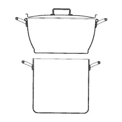 Classe Alu couscoussier avec couvercle 28 cm-Cerf Dellier Clearance