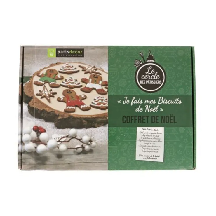 Coffret Je fais mes biscuits de Noël-Cerf Dellier Outlet