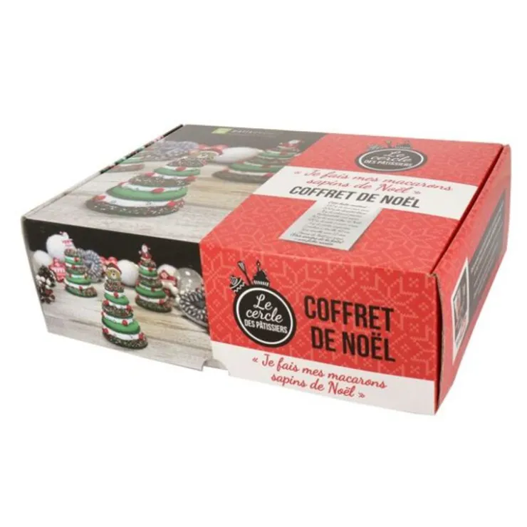 Coffret Mes Macarons Sapins de Noël-Cerf Dellier Hot