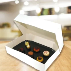 Coffret traiteur plateau et boîte 20 x 29 cm-Cerf Dellier