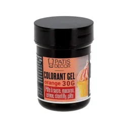 Colorant gel orange-Cerf Dellier