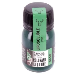 Colorant liquide liposoluble vert 30 ml-Cerf Dellier Outlet