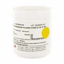 Colorant poudre alimentaire Mandarine 100 g-Cerf Dellier Sale