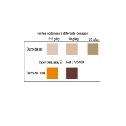Colorant poudre alimentaire Caramel 100 g-Cerf Dellier New