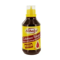 Colorant rouge d'origine naturelle Sébalcé 0,5 L-Cerf Dellier Hot