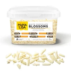 Copeaux de chocolat blanc Mona Lisa 1 kg-Cerf Dellier