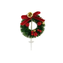 Couronne de Noël sur pique-Cerf Dellier Clearance
