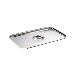 Couvercle inox avec poignée GN 1/1 - pour bac gastronorme avec anses panier-Cerf Dellier Outlet