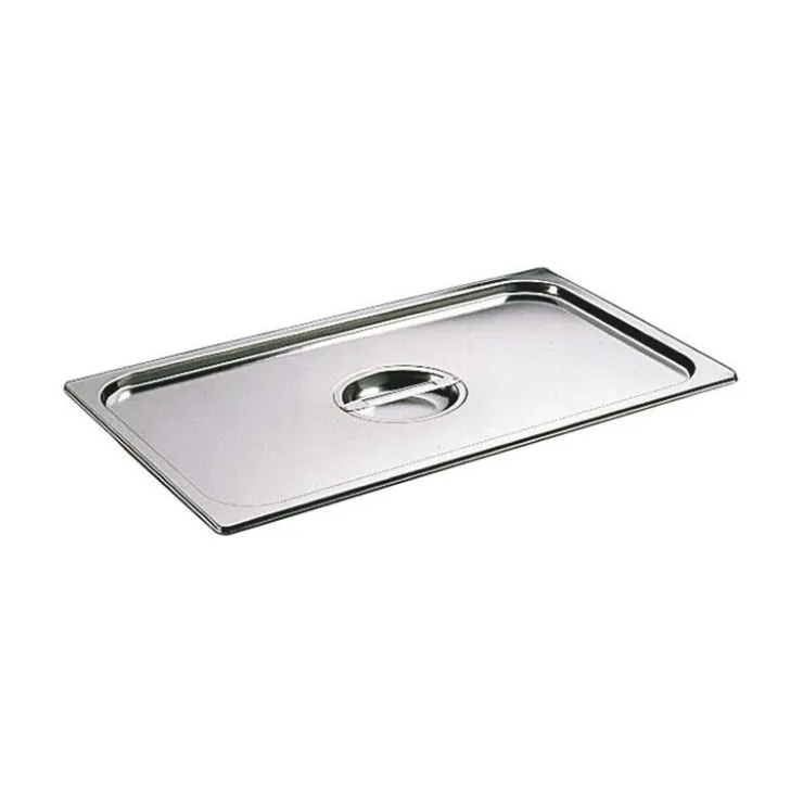 Couvercle inox avec poignée GN 1/4 - pour bac gastronorme sans anse-Cerf Dellier Hot