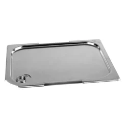 Couvercle inox étanche GN 1/2 - pour bac gastronorme avec anses fixes ou escamotables-Cerf Dellier