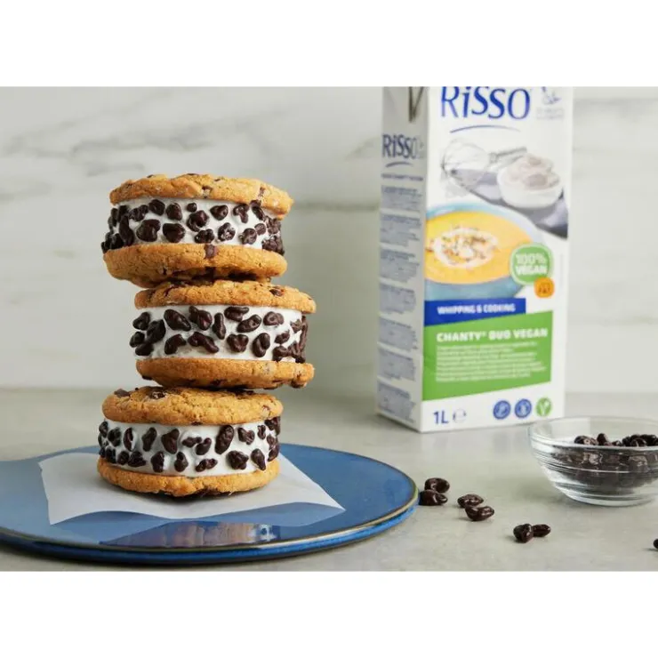 Crème pour foisonnement et cuisson Risso Chanty Duo Vegan-Cerf Dellier