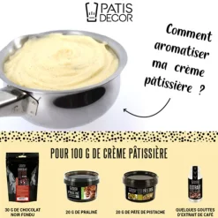 Crème Pâtissière 200 g-Cerf Dellier Outlet