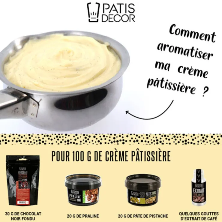 Crème Pâtissière 200 g-Cerf Dellier Outlet