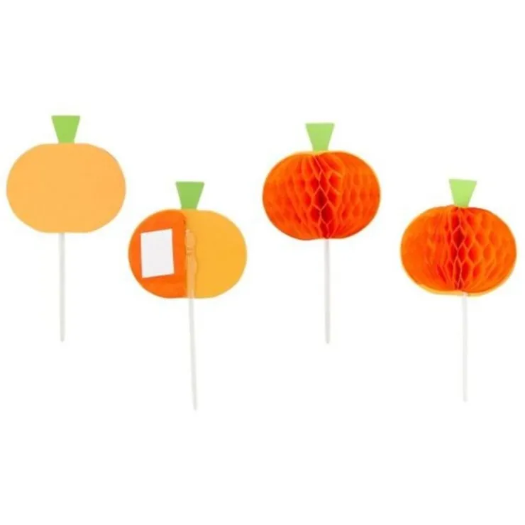 Cupcake Toppers citrouille Wilton (x12)-Cerf Dellier Sale