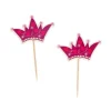 Cupcake Toppers Couronnes de princesses (x 12)-Cerf Dellier Sale