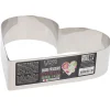 Cœur à mousse inox H 4,5 cm L 18 cm-Cerf Dellier Discount