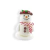 Décor comestible Bonhomme de neige souriant-Cerf Dellier New