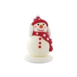 Décor comestible Bonhomme de neige content-Cerf Dellier Sale