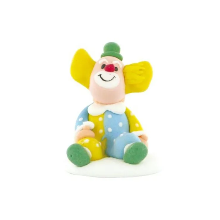 Décor comestible Clown assis-Cerf Dellier Discount