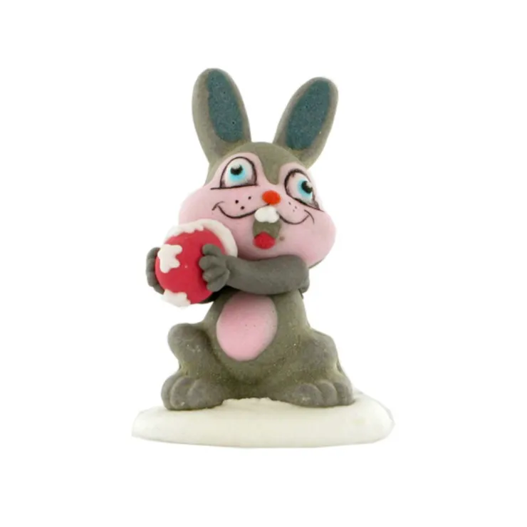 Décor comestible Lapin gris-Cerf Dellier New