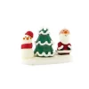 Décor comestible Sapin et sujet de Noël-Cerf Dellier Hot