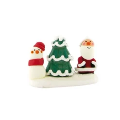 Décor comestible Sapin et sujet de Noël-Cerf Dellier Hot