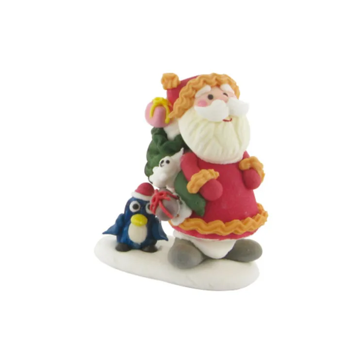 Décor comestible scène de Noël (x20)-Cerf Dellier New