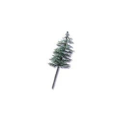 Décor sapin sur pique (x144)-Cerf Dellier Clearance