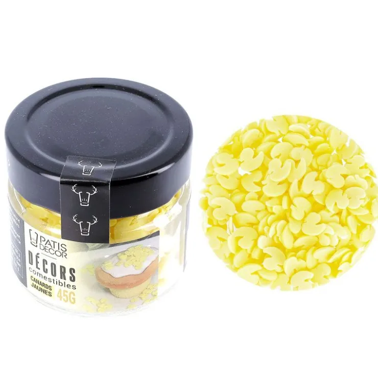 Décors comestibles canards jaunes 60 g-Cerf Dellier Best