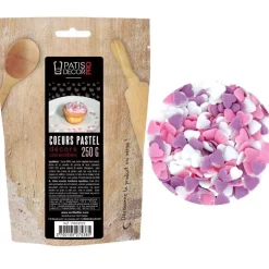 Décors comestibles coeurs 250 g-Cerf Dellier Outlet
