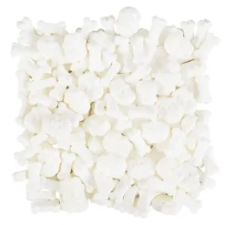 Décors comestibles crânes blancs Wilton-Cerf Dellier New