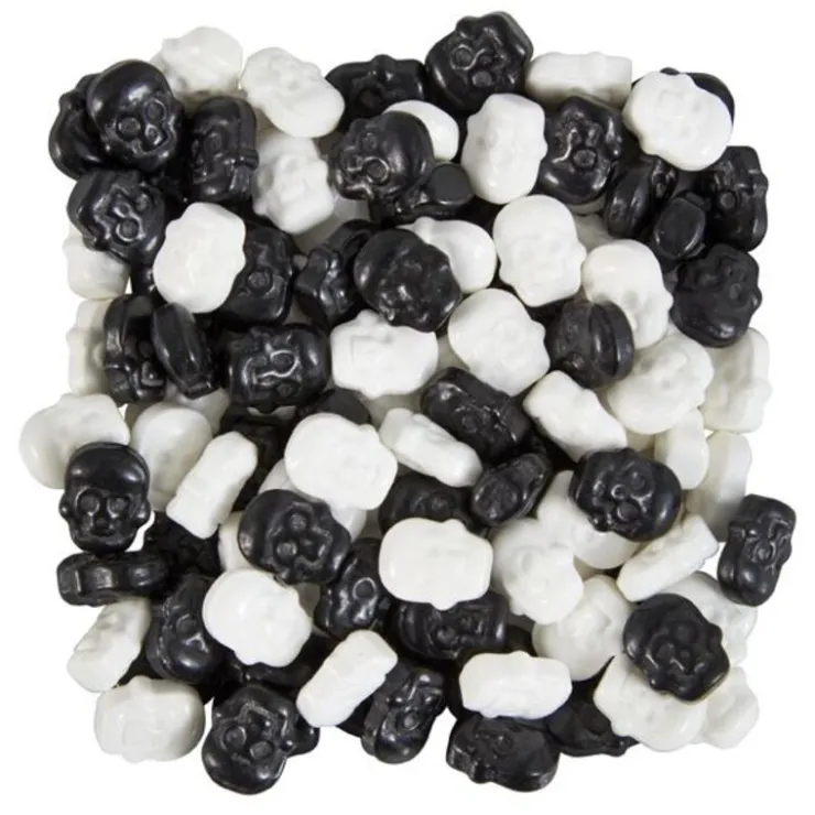 Décors comestibles crânes blancs et noirs Wilton-Cerf Dellier Sale