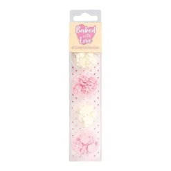 Décors comestibles fleurs assortis (x 48)-Cerf Dellier Sale