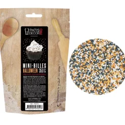 Décors comestibles mini billes Halloween 350 g-Cerf Dellier Discount