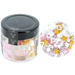 Décors comestibles mélange princesse 60 g-Cerf Dellier Outlet