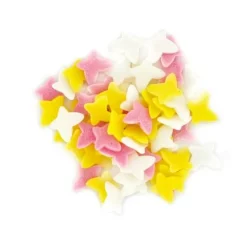 Décors comestibles papillons tricolores 45 g-Cerf Dellier Sale
