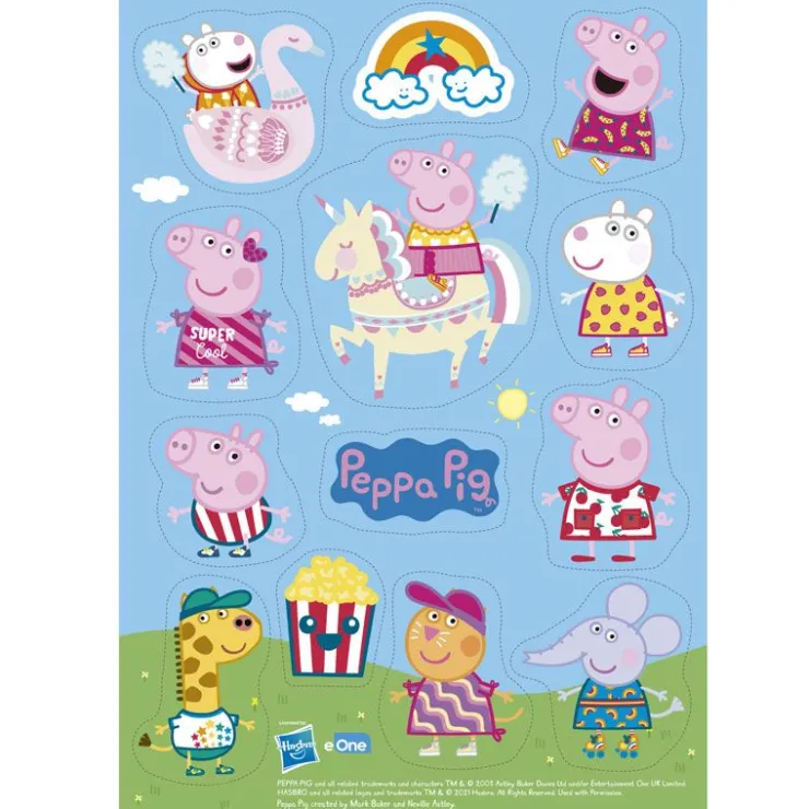 Décors en azyme à découper Peppa Pig-Cerf Dellier Hot