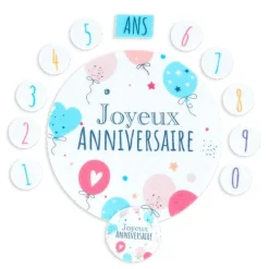 Décors en azyme assortis thème anniversaire n°2-Cerf Dellier Clearance