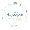 Décors en azyme assortis thème anniversaire n°1-Cerf Dellier