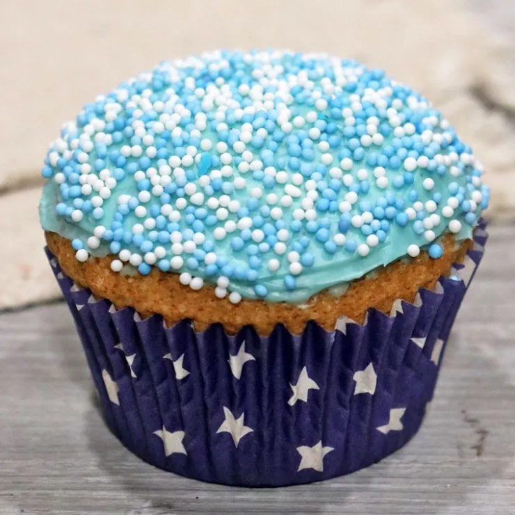 Décors mini billes bleues et blanches-Cerf Dellier Online