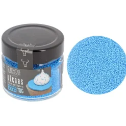 Décors mini billes comestibles bleues-Cerf Dellier Clearance