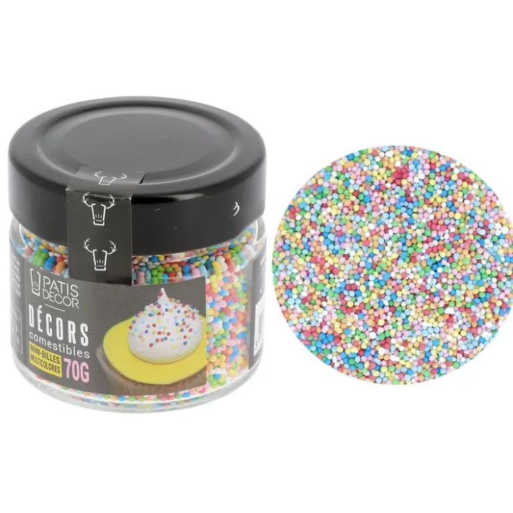 Décors mini billes multicolores-Cerf Dellier Discount