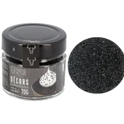 Décors mini billes noires-Cerf Dellier Online